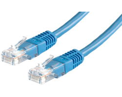 Roline VALUE UTP mrežni kabel Cat.6, 0.5m, plavi