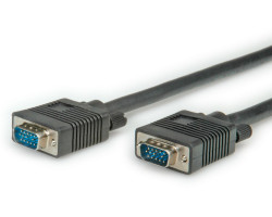 STANDARD VGA kabel, HD15 M/M, 6.0m, crni