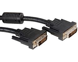 STANDARD DVI kabel, DVI-D (24+1) Dual Link, M/M, 2.0m, crni