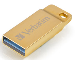 Verbatim USB 3.2 Gen1 Store'n'Go Metal Executive 64GB, zlatni