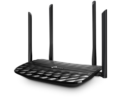 TP-Link AC1200 Archer C6 bežični usmjerivač (Dual-Band Gigabit Router) 300Mbps/867Mbps (2.4GHz/5GHz), 802.11a/b/g/n/ac,  1&times;G-WAN, 4&times;G-LAN, 4 antene 