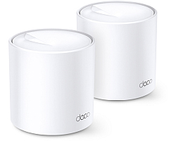 TP-Link AX1800 Deco X20 (2-pack), Whole Home Mesh Wi-Fi 6, 574Mbps/1201Mbps (2.4GHz/5GHz), 802.11ax/ac/n/a/b/g, 2&times;G-LAN, Deco App