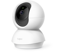 TP-Link Tapo C210 kamera 2K 3MP, H.264, 360&deg;/114&deg; Pan/Tilt, Advanced Night Vision, microSD, dvosmjerni audio, detekcija pokreta, Wi-Fi, Tapo app