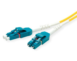 Roline optički kabel 9/125µm LC/LC singlemode Duplex, LSOH, 5.0m, žuti