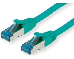 Roline VALUE S/FTP mrežni kabel Cat.6a, zeleni, 10m