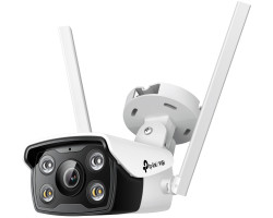 TP-Link VIGI C340-W Full color kamera 2K 4MP, H.265+, 4mm leća, RJ45, Night Vision, microSD, dvosmjerni detekcija pokreta, vodootporna IP66, VIGI app