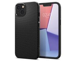 Spigen Liquid Air, za&scaron;titna maska za telefon, mat crna - iPhone 13