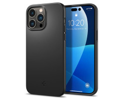 Spigen Thin Fit, za&scaron;titna maska za telefon, crna - iPhone 14 Pro