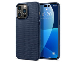 Spigen Liquid Air, za&scaron;titna maska za telefon, tamno plava - iPhone 14 Pro Max