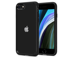 Spigen Ultra Hybrid 2, za&scaron;titna maska za telefon, crna - iPhone SE (2022/2020)/8/7