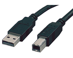 Roline USB2.0 kabel TIP A-B M/M, 3.0m, crni