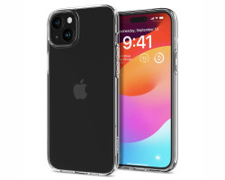 Spigen Liquid Crystal, za&scaron;titna maska za telefon, prozirna - iPhone 15 Plus (ACS06647)