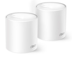 TP-Link AX1500 Deco X10 (2-pack) Mesh Wi-Fi 6 Dual-Band, 300 Mbps/1201 Mbps (2,4GHz/5GHz) 2&times;Gigabit port, Deco App