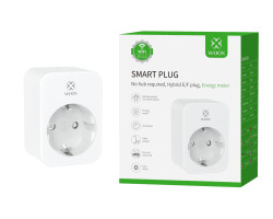 WOOX WiFi Smart utičnica EU, 16A/3680W, WooxHome app, voice control - Alexa &amp; Google Assistant (R6118)