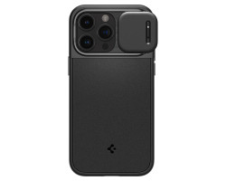Spigen Optik Armor MagSafe, black - iPhone 15 Pro (ACS07184)